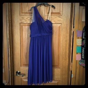 David’s bridle purple dress